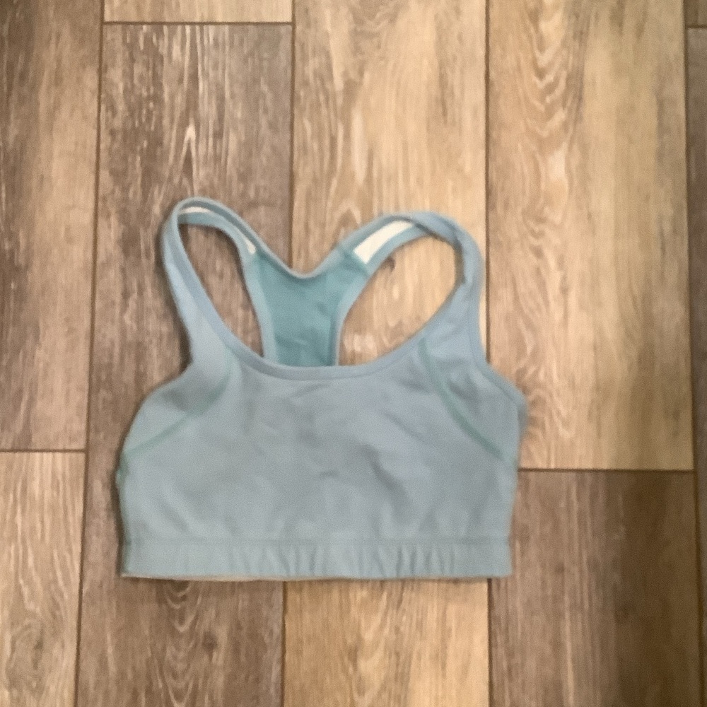Champion Sky Blue Racerback Sports Bra